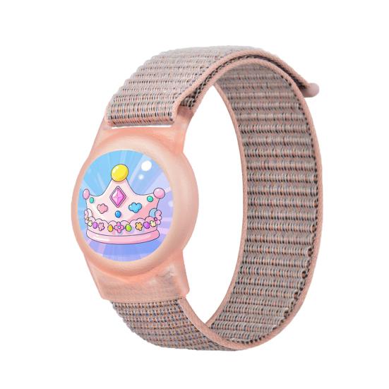 Brățară Tracker pentru Copii Husă Protectoare Rezistentă la Uzură Impermeabilă Instalare Simplă Ajustabilă Anti-Pierdere Bandă Ceas pentru AirTag