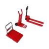 3pcs Dollhouses Engineering Tools Handcart Forklift Set In 1/12 Scale For Creating Miniature Warehouses