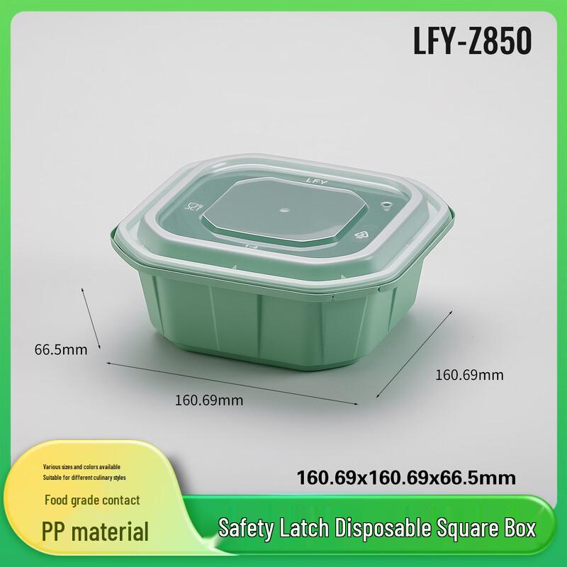 Handun Disposable Leak-Proof Square Lunch Box
