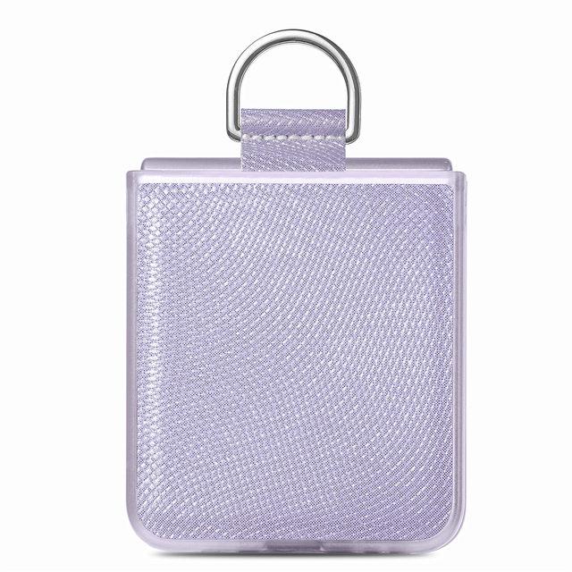 Matte Feeling Plain Folding Protection Case pro Samsung Galaxy Z Flip4 5g Flip 4 Flip3 Flip 3 Zflip4 Brašna na telefon bez otisků prstů