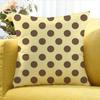 Fashion P-Polka Dot Figure World Various Sizes Square Pillow Case For Car Home Bedchamber Decor