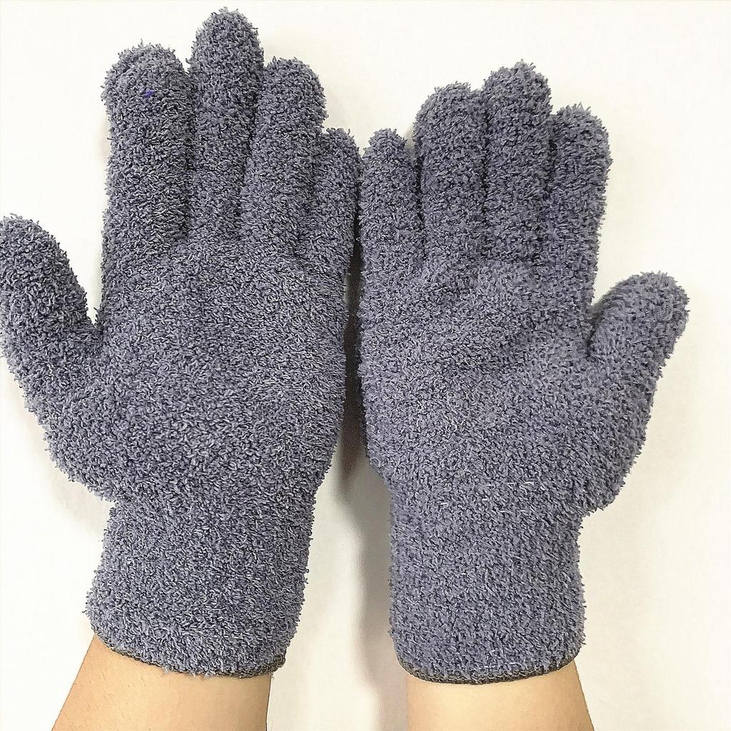 Microfiber Dusting Gloves for Efficient Cleaning - Ideal for Plants, Blinds & Hard-to-Reach Areas
