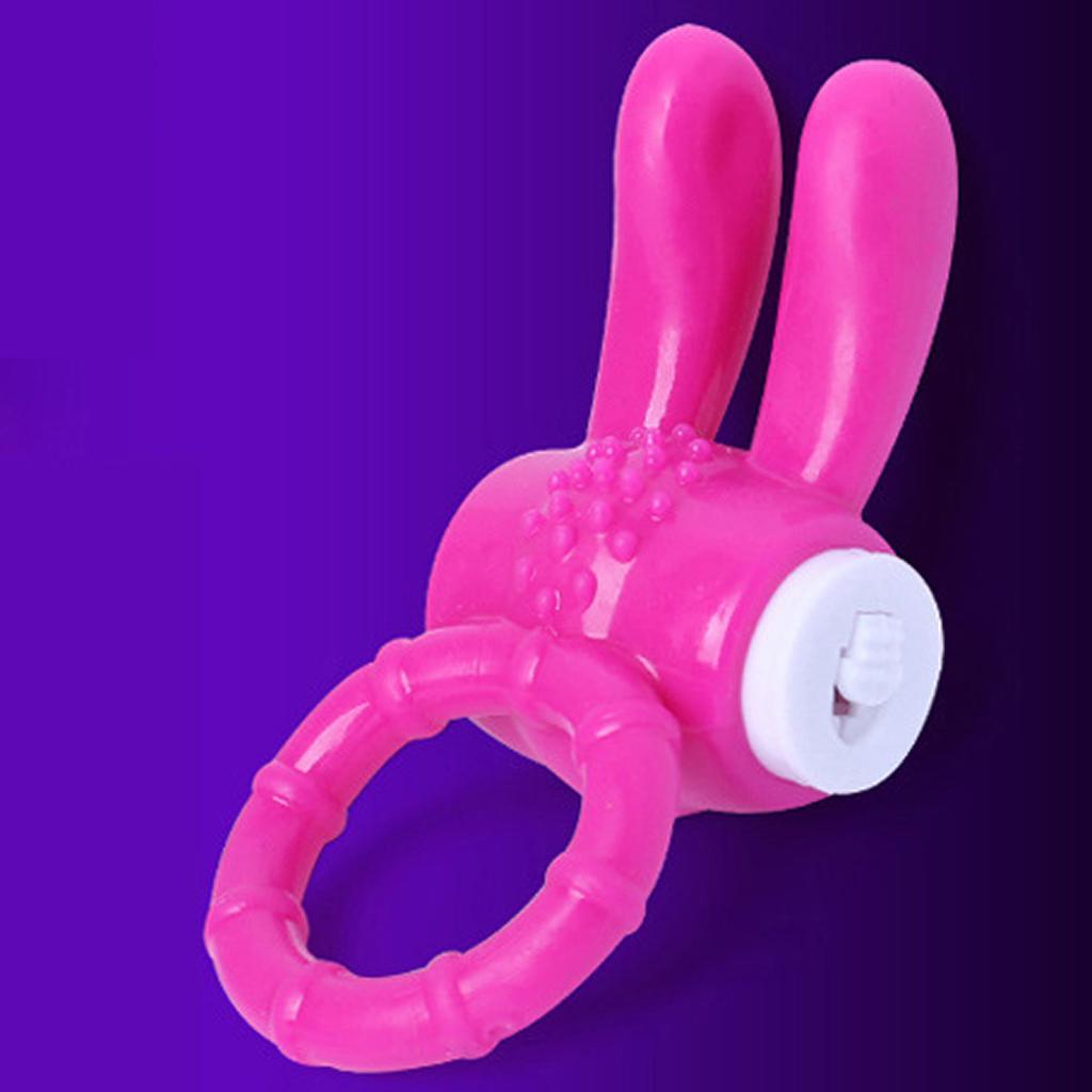 Vibrator Cock ring Rabbit Vibrating Penis Ring for Man Delay Ejaculation Clit Stimulation Intimate Sex Toys for Couple Rings 18+