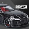 1:24 M4 G82 kupé z tlakově lité slitiny Model sportovního auta Hračka Model závodního vozidla Simulace zvuku a světla Tlumič nárazů Dětský dárek