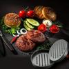 Home Use Metal Burger Press Non-Stick Hamburger Patty Maker with Wax Paper Aluminum Burger Maker for Kitchen BBQ Grill