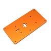 DIY Woodworking Projects Aluminum Alloy Insert Plate Easy Setup And Integration Enhanced Drilling Efficiency 51*108mm