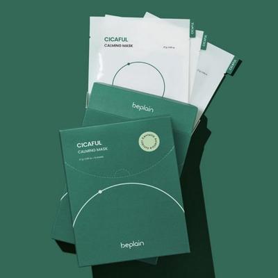 Łącznie 20 arkuszy, 10 arkuszy maski Cicaful Calming (niejednolite), 2 opakowania maski nawilżająco-łagodzącej z Centellą