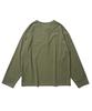 OTHERFITS Vintage Henley Neck Long Sleeve Tee (Khaki)