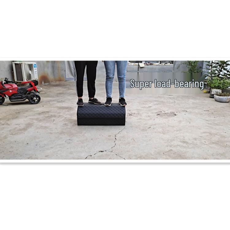 Multifunctional Car Trunk Organizer with Logo