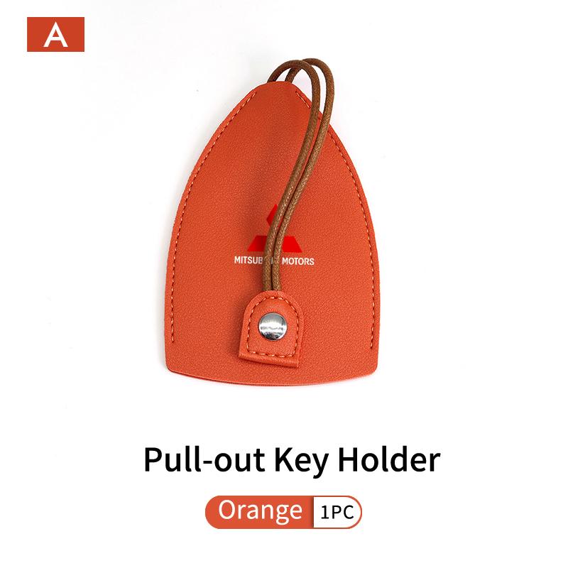 Car Key Bag Storage Tidying Creative Fashion Keychain Storage Accessories For Mitsubishi Outlander Lancer L200 ASX Pajero