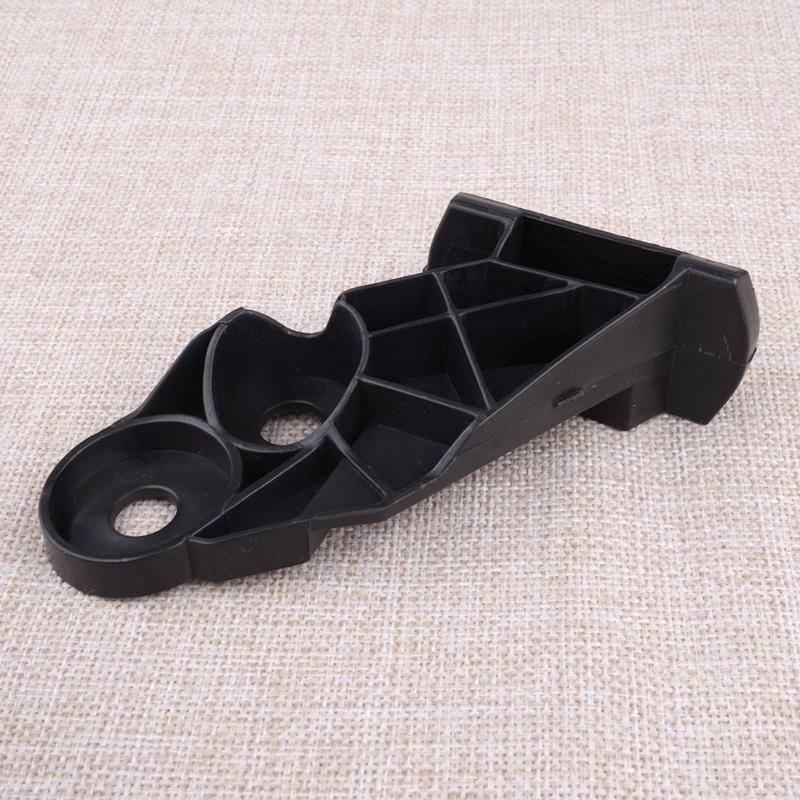 51118195295 Front Left Bumper Cover Mount Support Bracket Fit for BMW 3 Series E46 1998 1999 2000 2001 2002-2006 Black Plastic