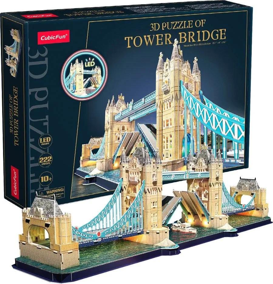 CUBIC FUN PUZZLE 3D TOWER BRIDGE LED 5317
