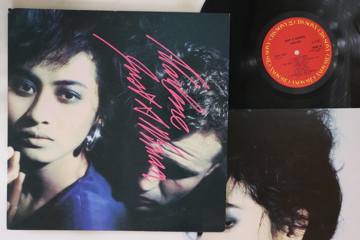 

LP Record MARLENE Just A Woman 28AH2082PROMO CBS SONY 1986 Japan Japanese PopRock Used