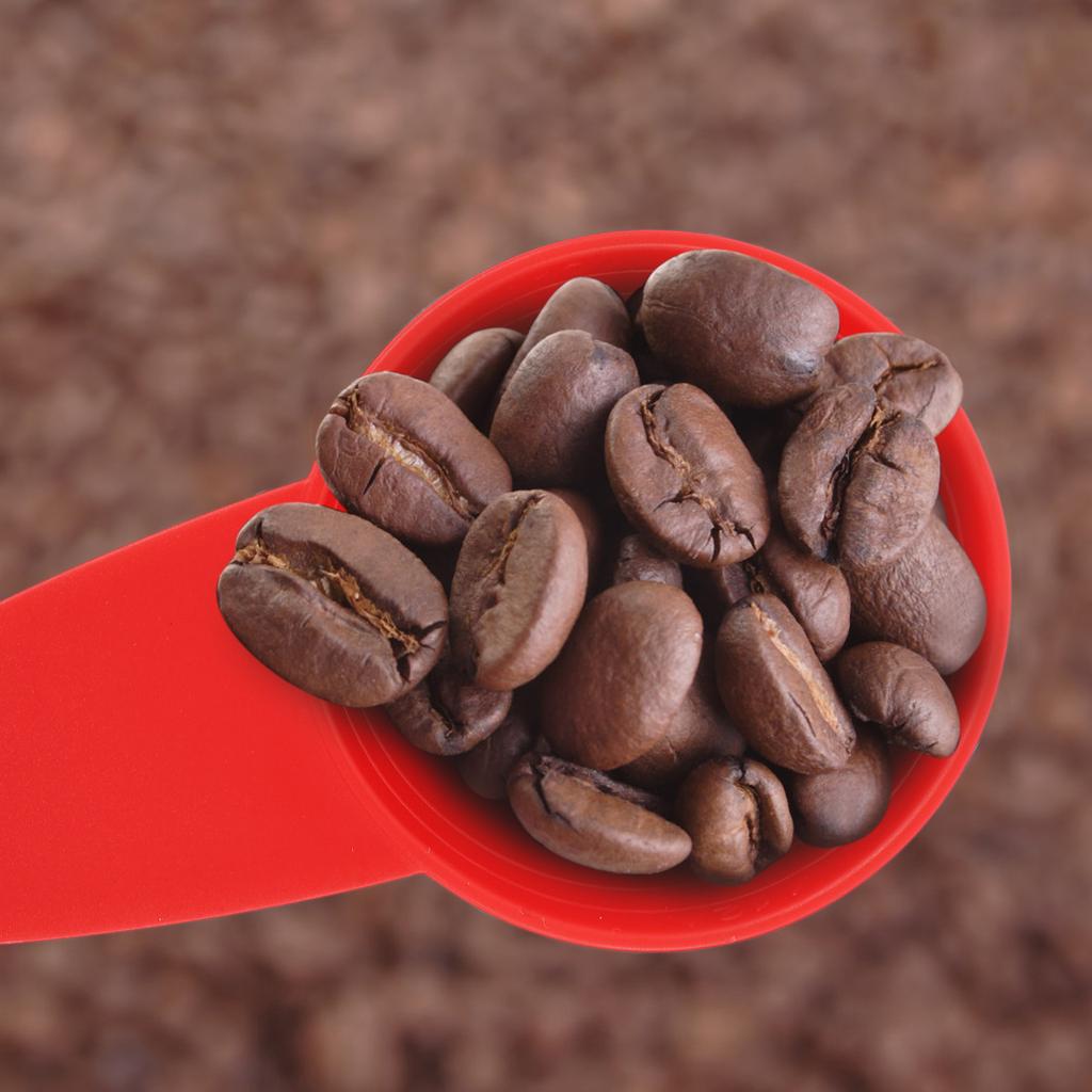 5 Stück Kunststoff-Messlöffel, Espressolöffel, Messbecher, Schaufel, Küche, Groß, Esslöffel, ABS, kleiner langer Griff