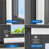 TPE Self Adhesive Window Seal Strip Self Triple Sound Insulation Windproof Anti-Cold Door Under Flexible Weatherstrip Tape