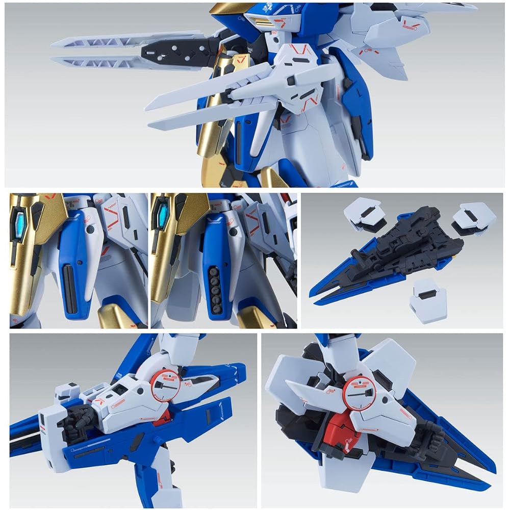 BANDAI SPIRITS (Bandai Spirits) BANDAI MG 1/100 V2 Assault Buster Gundam Ver.Ka Plastic Model (Ho...