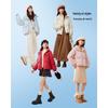 IEF Damen Kurze Warme Daunenjacke im Koreanischen Stil Süß