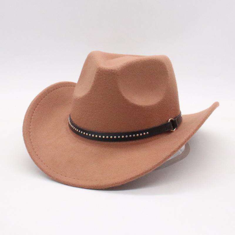 Hat Ladies Jazz Hat Seasonal British Retro Top Hat Woolen Gentleman Hat Trend