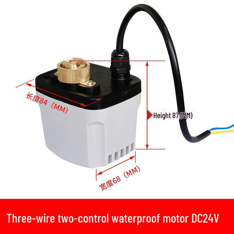 220V DN15 Měděný závitový elektrický kulový ventil pro regulaci vody