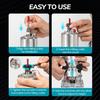 2 in 1 6 Speeds Cordless Wood Router Brushless Electric Hand Trimmer Multi-purpose Woodworking Engraving Milling Cutter
