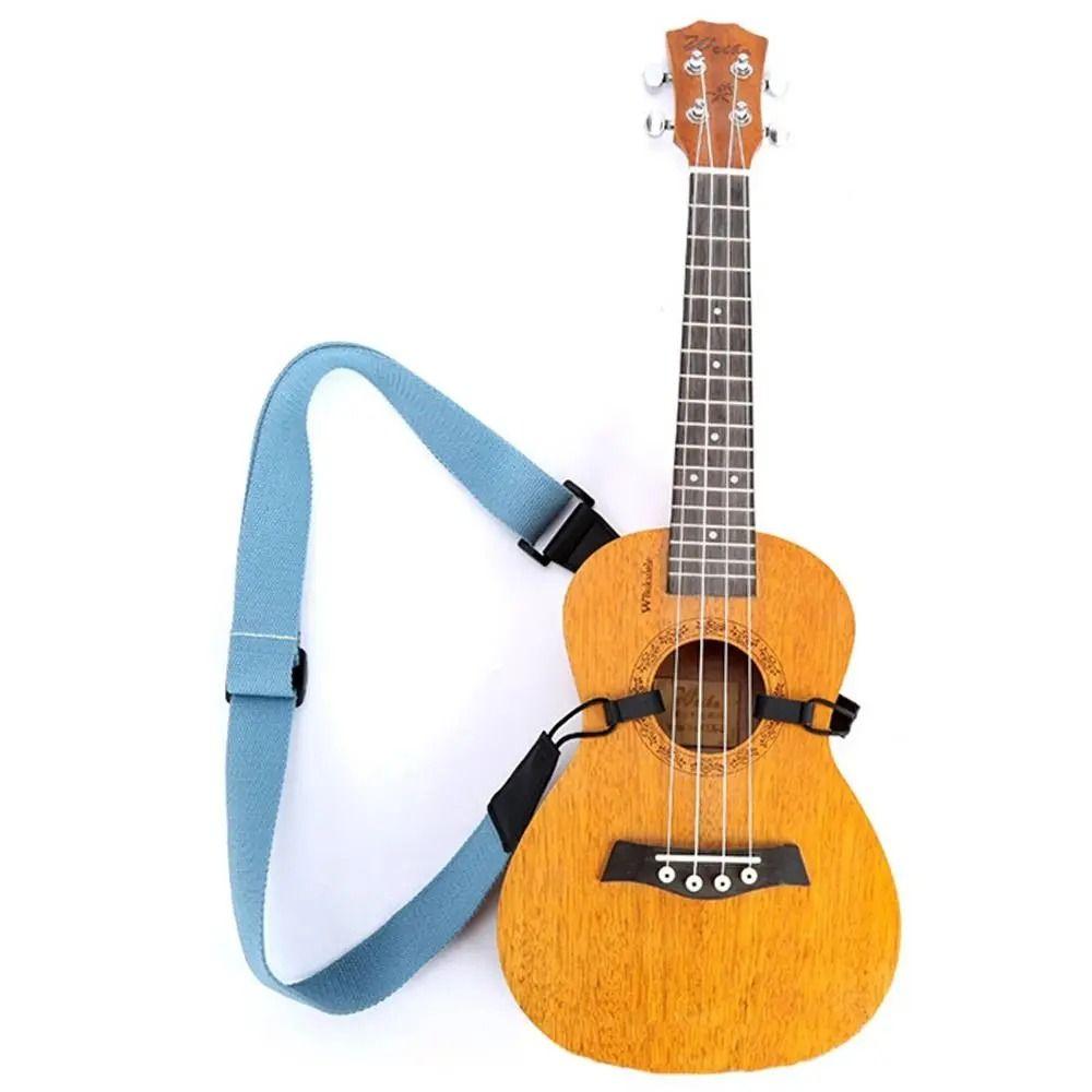 Durable Guitar Strap Adjustable Ukulele Strap Portable Guitar Shoulder Strap  Guitar Accessories