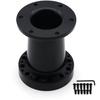 Black 4" Universal Racing Car Steering Wheel Hub Extender Extension Spacer Kit