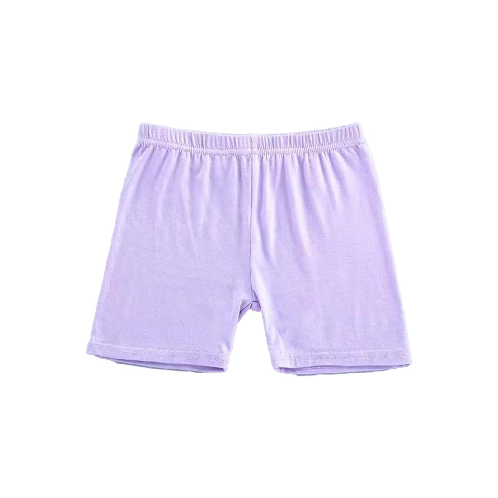 

19 цветов, супер мягкие шорты для девочек, разные размеры, летние короткие леггинсы 170 светло-фиолетовый