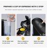 H1A 220V Coffee Machine Espresso Cold and Hot Extraction Compatible Multi-capsule Small