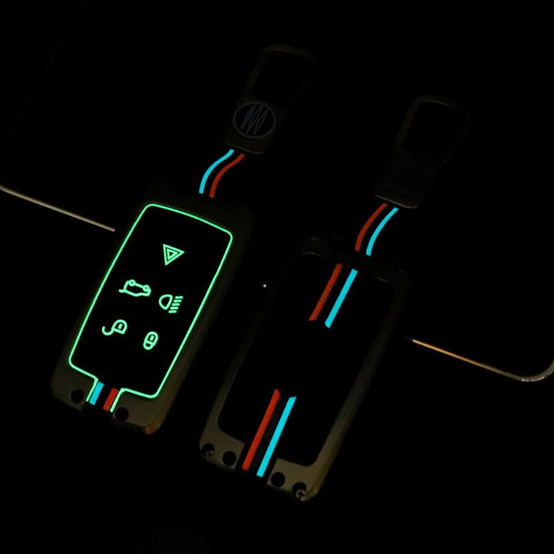 Zinc Alloy Car Key Case Cover Protective Shell  For Land Rover Range Rover Evoque Discovery Sport Velar For Jaguar XE E-PACE XF