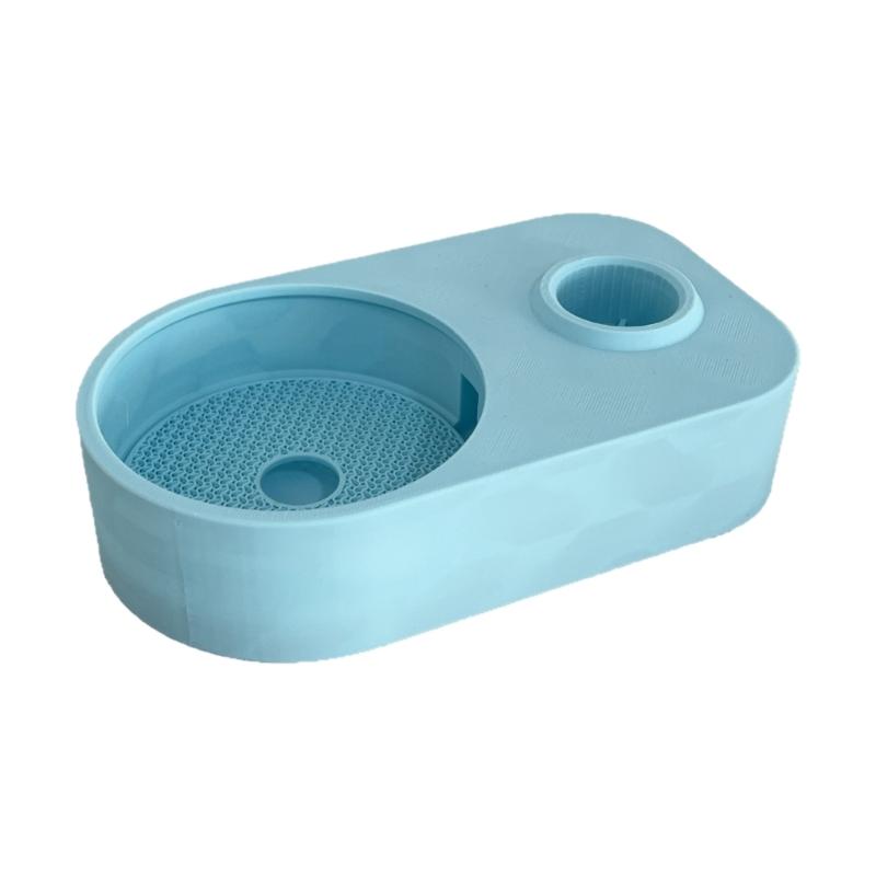 

Convenient Pet Water Dispenser Watering Bowl For Small Animals AntiSlip Base Water Fountain for Mineral Water Feeding 1