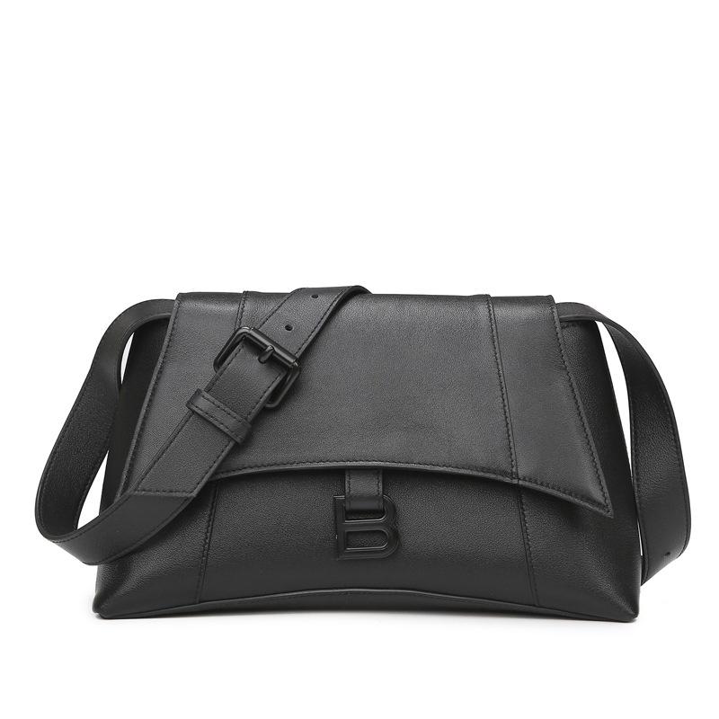 Schultertasche, Sanduhr-Tasche, Modische und Schlichte Tasche, Hochwertige Damen-Tasche für den Weg zur Arbeit, Achseltasche