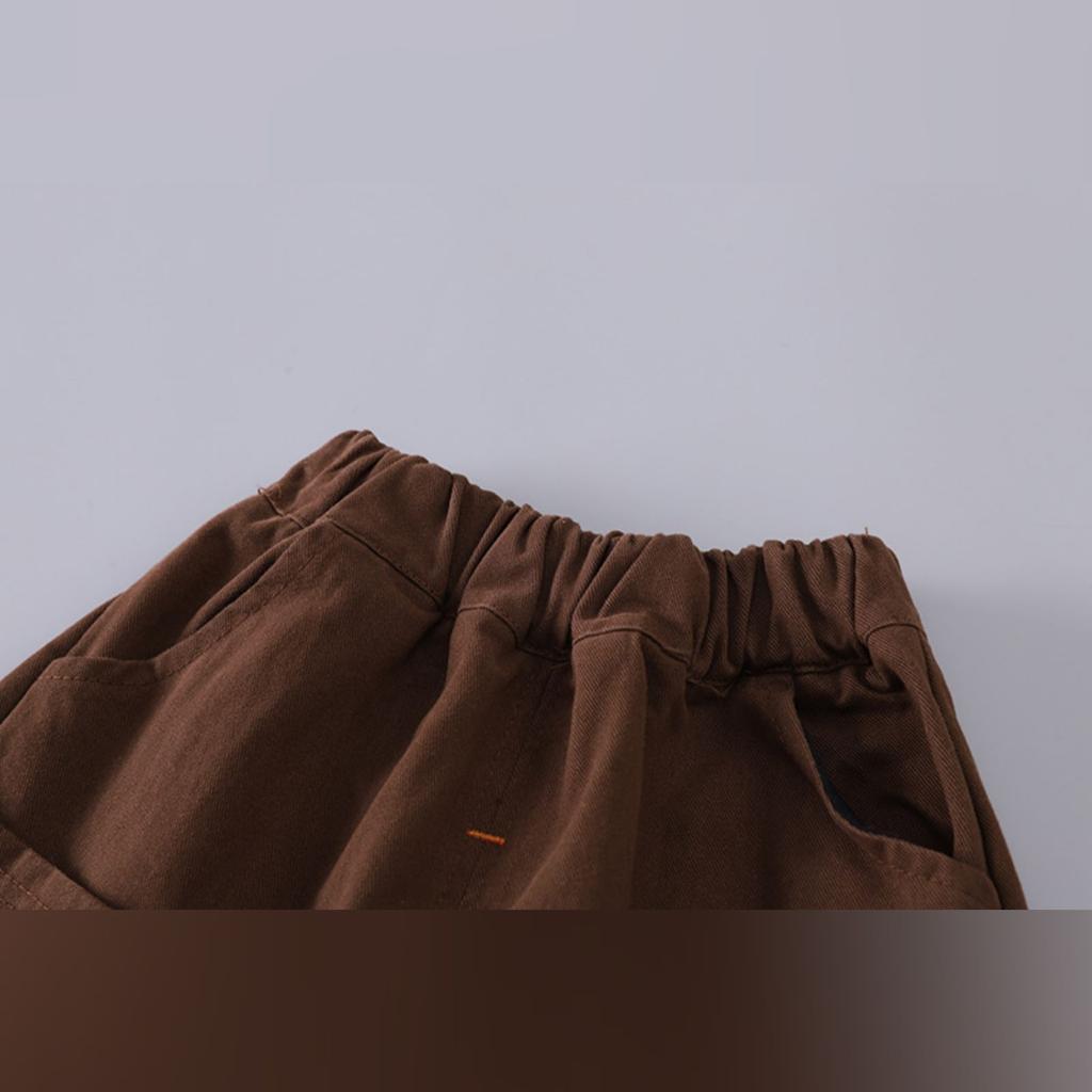 Kids Casual Long-Sleeve Set, Comfortable Daily Wear Outfits