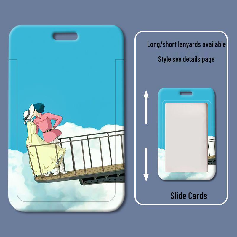 Hayao Miyazaki Anime Card Holder for Student and Work IDs