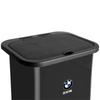 1pc Mini Car Garbage Basket Home Table Plastic Trash Can Office Supplies Dustbins Car Portable Sundries Barrel Box For BMW M