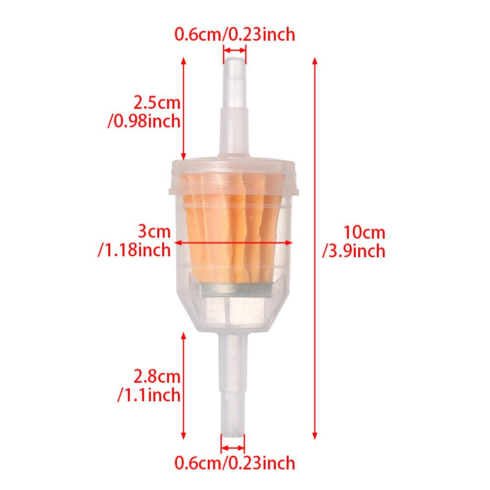 5pcs 1pc Universal Motorcycle Scooter Off-Road Vehicle Modification Accessories Gasoline Filter Universal Gasoline Cup Filter