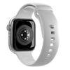 Pasek Silikonowy Puro Icon Do Apple Watch 38 / 40 / 41 Mm - Biały (2 Szt.)