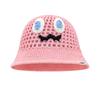 Adorable Cherry Hollow Knit Baby Fisherman Hat - Unisex Funny Wool Cap for Kids