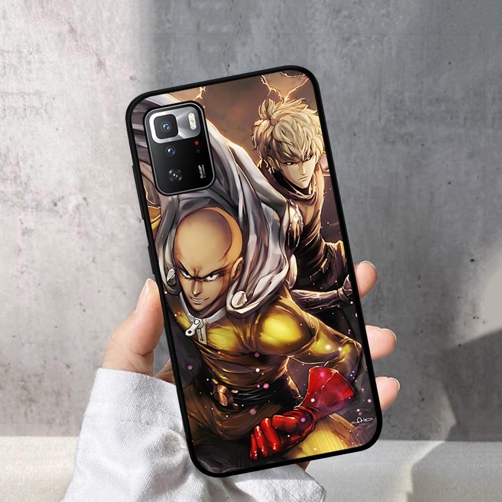 One Punch Man Phone Case For Redmi Note 4 X 5 A 6 7 8 T 9 9S 10 11 11S 11Epro Poco M3 Pro