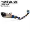 Yamaha TMAX 530/560 Titanium Exhaust Pipe Adapter for 17-24 Year Old Models