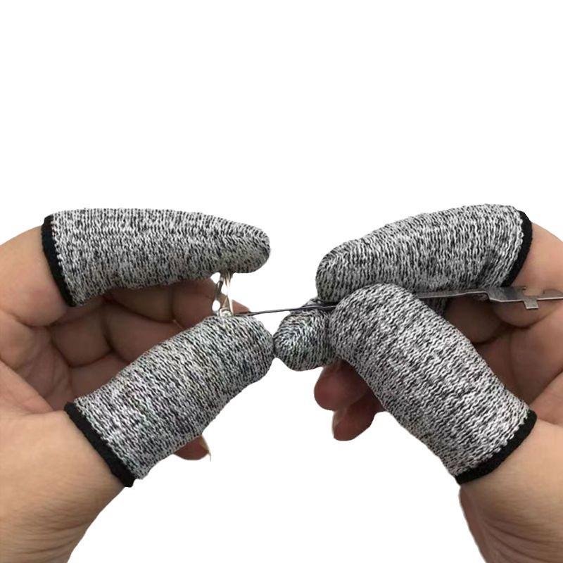 Exklusiv für Neueinsteiger: Schnittfeste Fingerschutzhüllen - Verschleißfeste Schützer für die Gartenarbeit