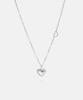 Dmoment Voluntad Th Heart Necklace (925 Silver)