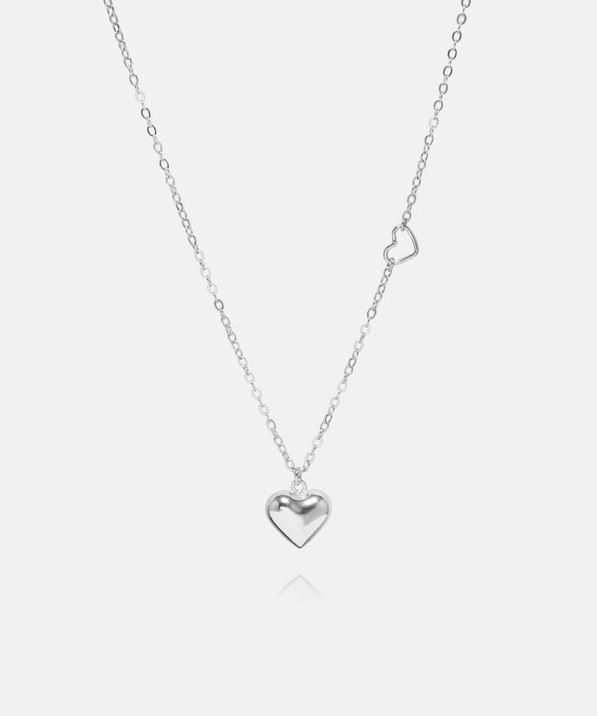 Dmoment Voluntad Th Heart Necklace (925 Silver)