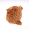 Simulated Scottish Highland Cow Plush Toy Keychain Cute Stuffed Animal Ornaments Kawaii Soft Plush Doll Pendant Bag Charm Gifts
