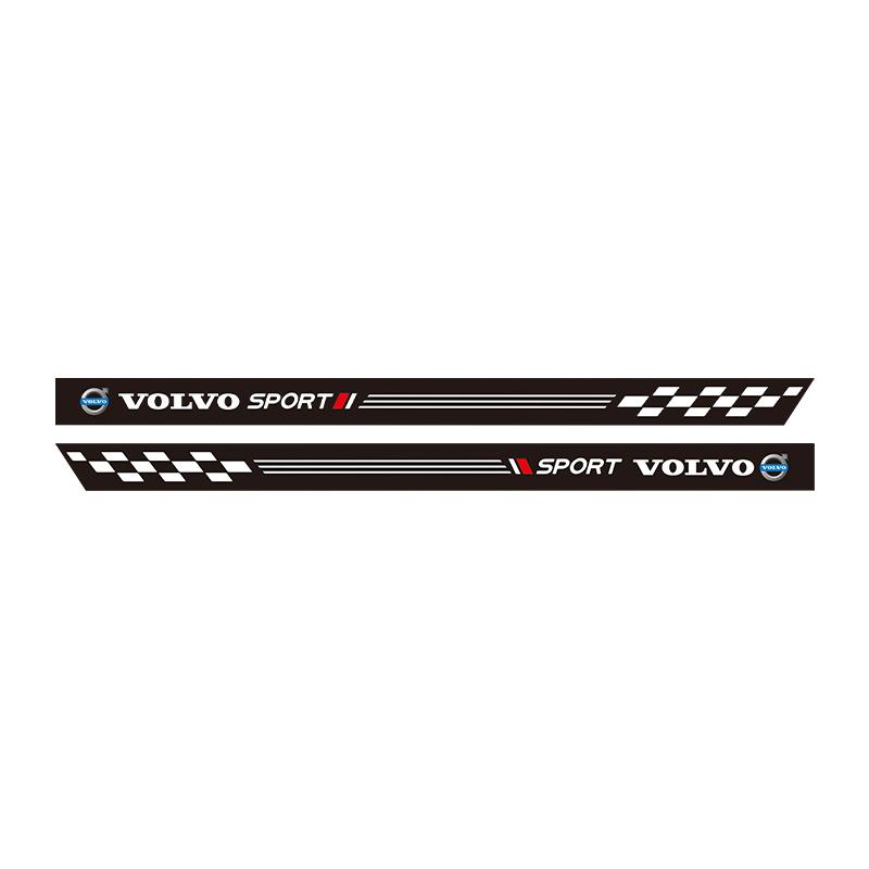 

Creative Car Emblem Decals Auto Body Side DIY Styling Waterproof Stickers For Volvo V60 V40 XC90 S60 C30 XC60 Auto Accessories