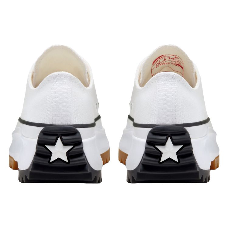Converse Run Star Hike Low White Unisex Sneakers Black Gum 168817C
