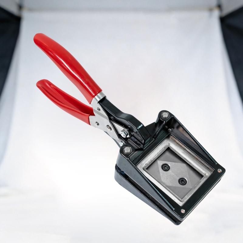 Manuell fotoklippare Handhållen bildstansmaskin för 35x45 mm Pass, Körkort och Identitetskortsfoton