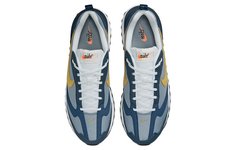 Nike Air Max Dawn Vintage Fabric Cushioning Low top Casual Long Distance Running Sprint Running Shoes Men's Blue Yellow DJ3624-003