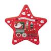 Unique Christmas Tin Star Storage Box Durable Tin Star Candy Storage Box Adds A Touch Of Christmas Spirit To Any Space X3UC