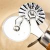 Pasta Cutting Tool Ravioli Crimper Noodle Kitchen Pastry Double Wheel Cutter