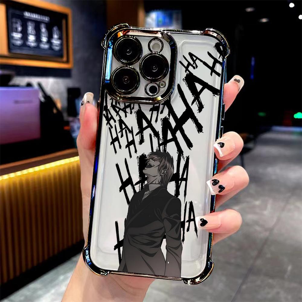 Anime Cute Misa Amane Plating Phone Case For Samsung A07 A36 A16 A06 A35 A55 A25 A26 A05s A15 A54 A34 A24 A14 A05 A04 A13 4G 5G
